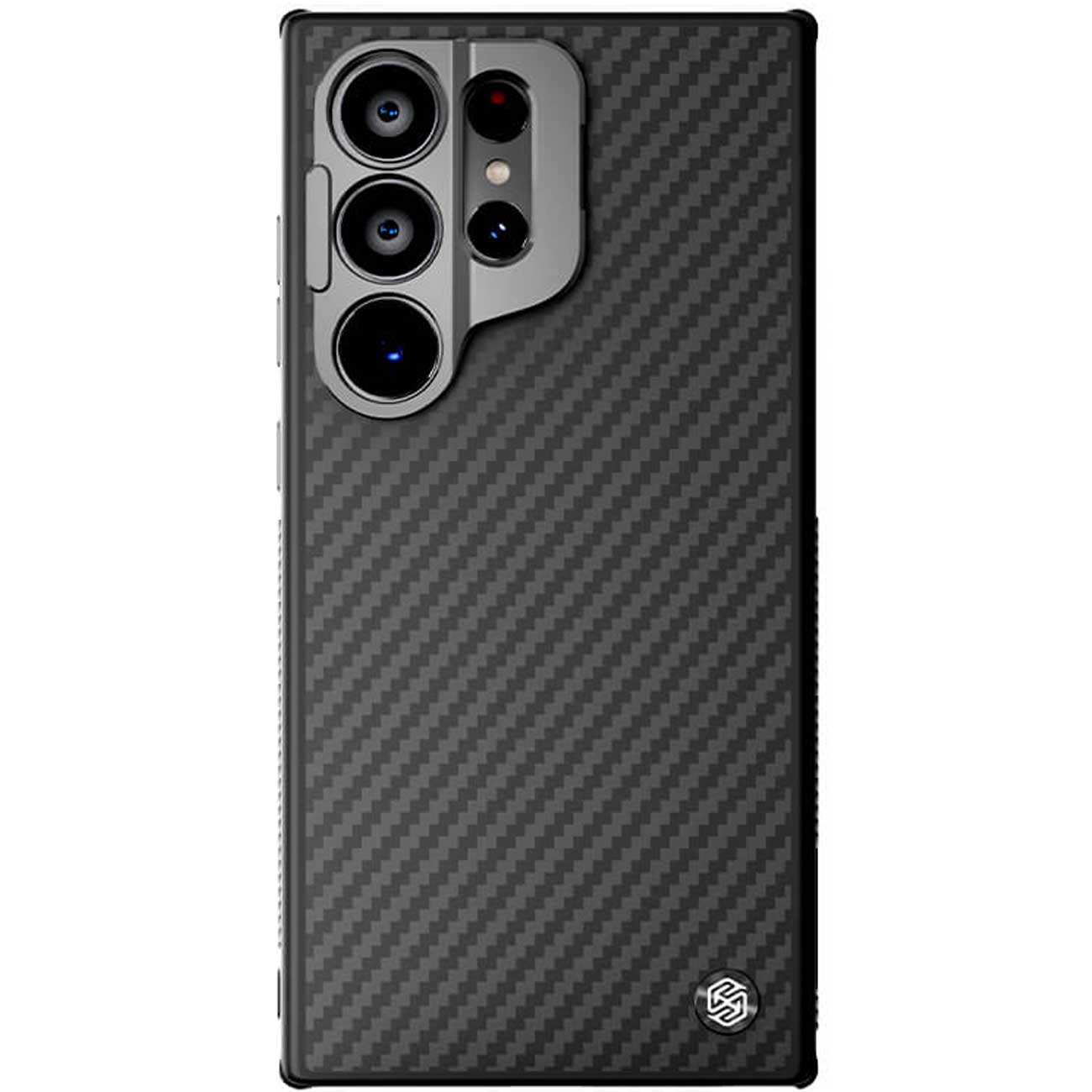 قاب محافظ گوشی سامسونگ گلکسی اس 24 اولترا نیلکین CarboProp Aramid fiber armor