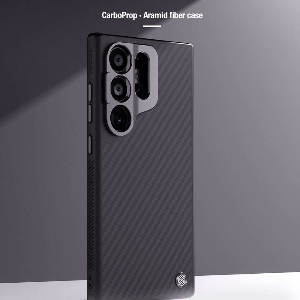 قاب محافظ گوشی سامسونگ گلکسی اس 24 اولترا نیلکین CarboProp Aramid fiber armor