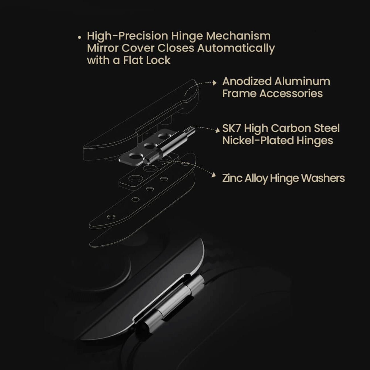 قاب مگنتی محافظ گوشی آیفون 16 پرومکس نیلکین CarboProp Magnetic MagSafe