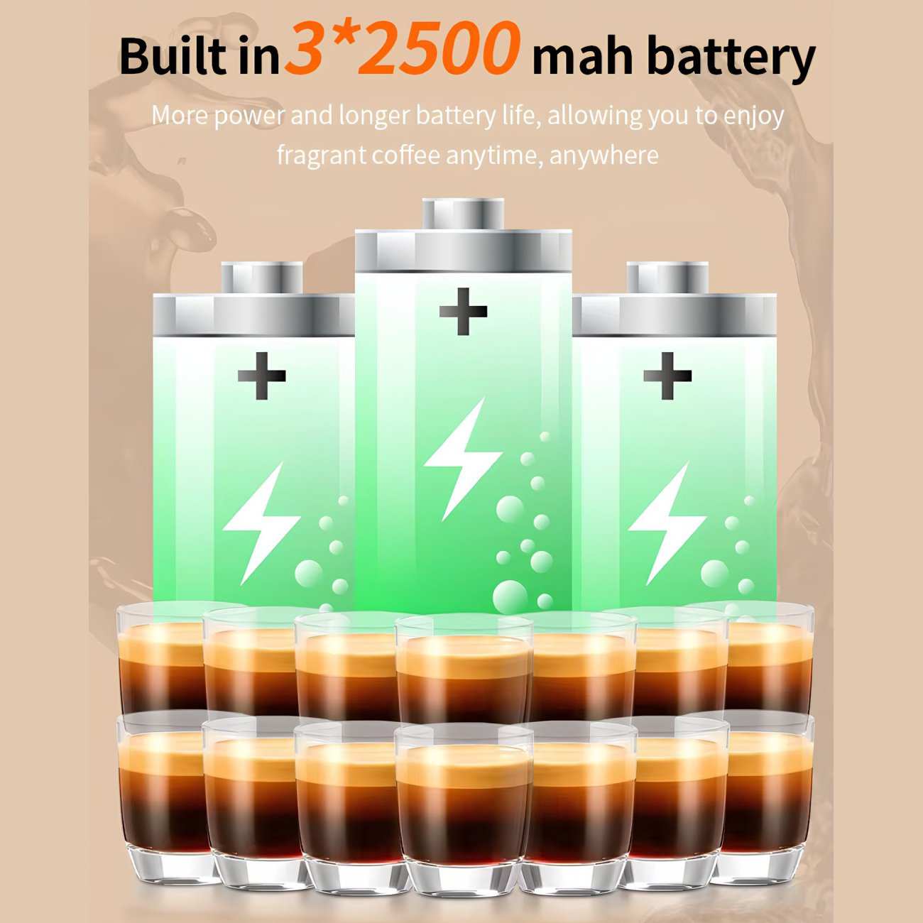 اسپرسو ساز شارژی نورث پلاس Coffee Mate G02