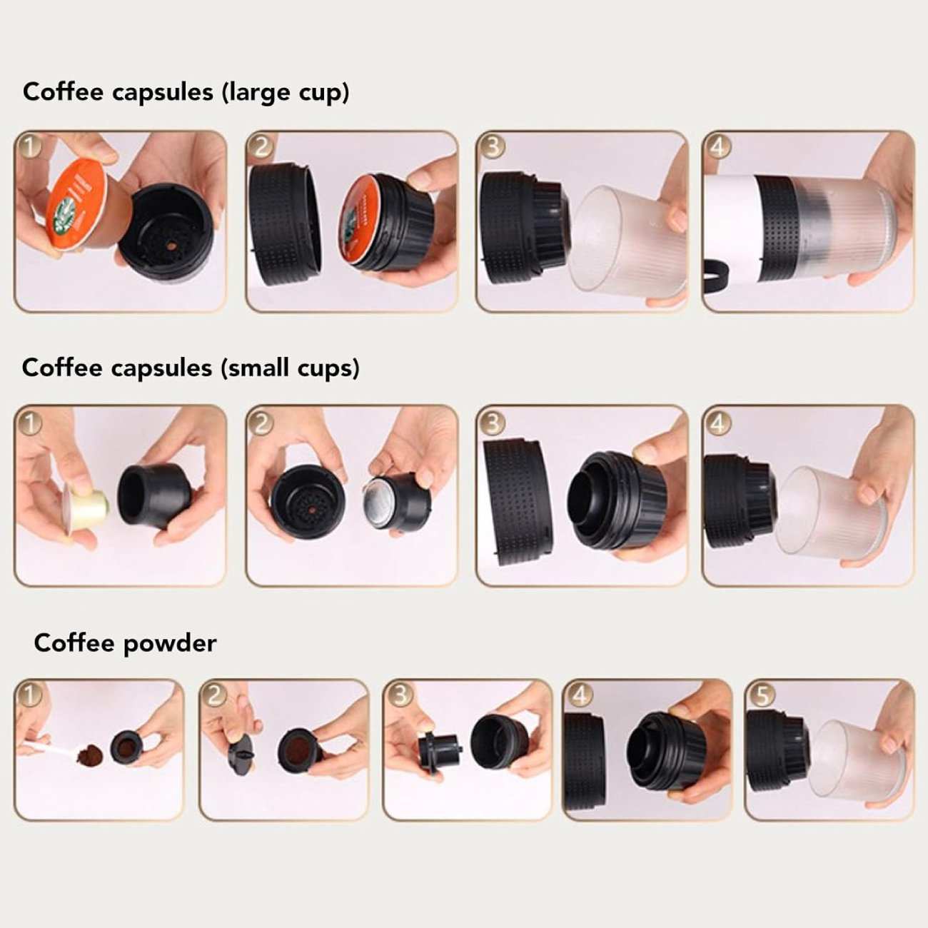 اسپرسو ساز شارژی نورث پلاس Coffee Mate G02