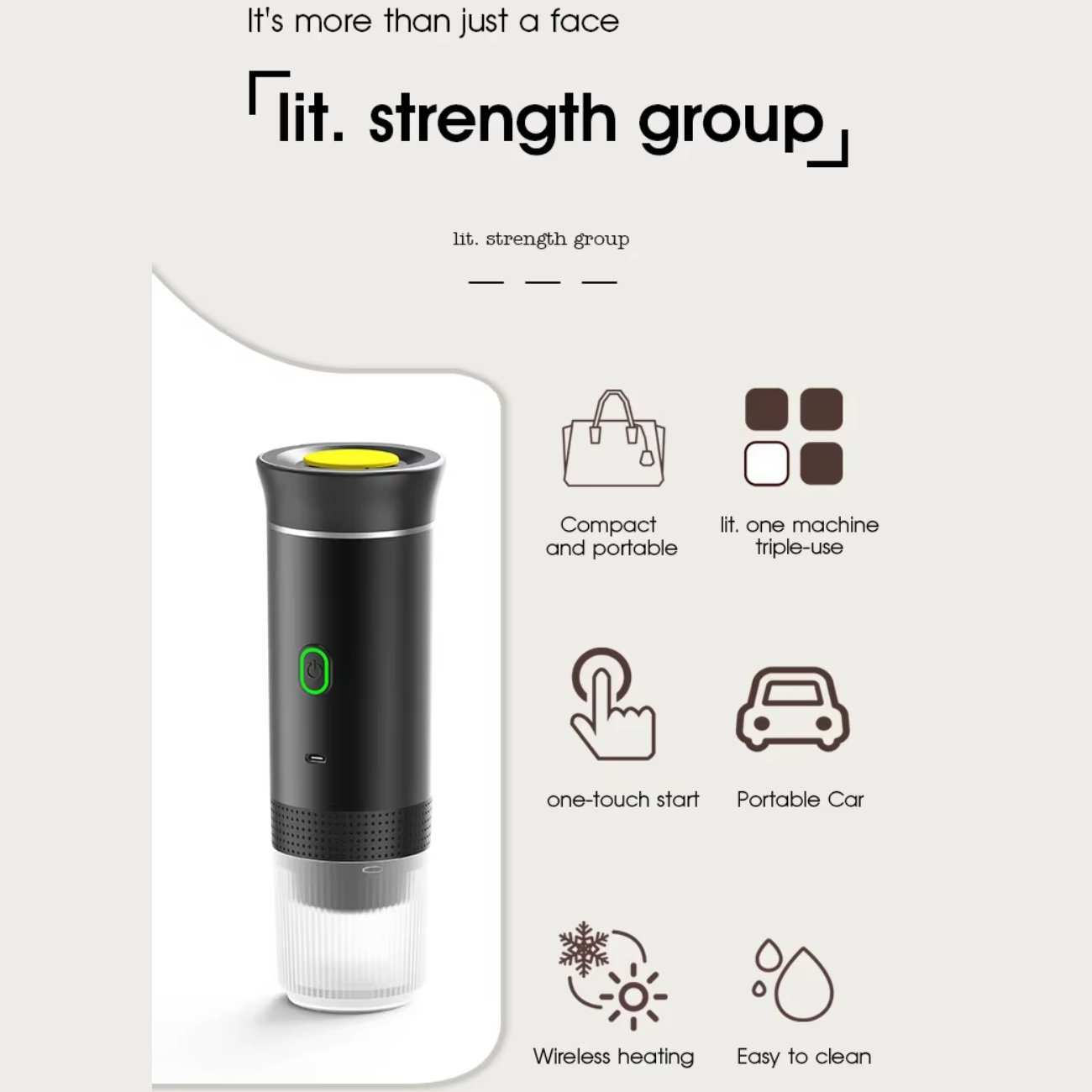 اسپرسو ساز شارژی نورث پلاس Coffee Mate G01