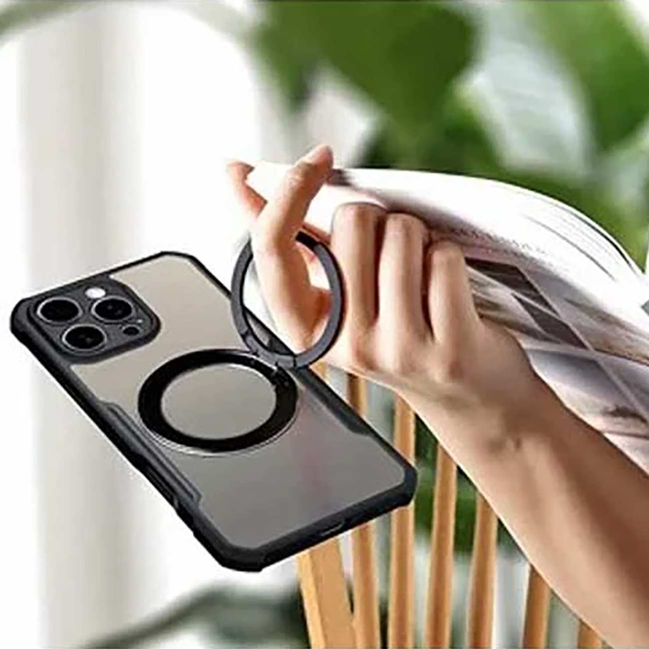 قاب مگ سیف حلقه انگشتی آیفون 16 پرومکس یاندو Beatle Holder