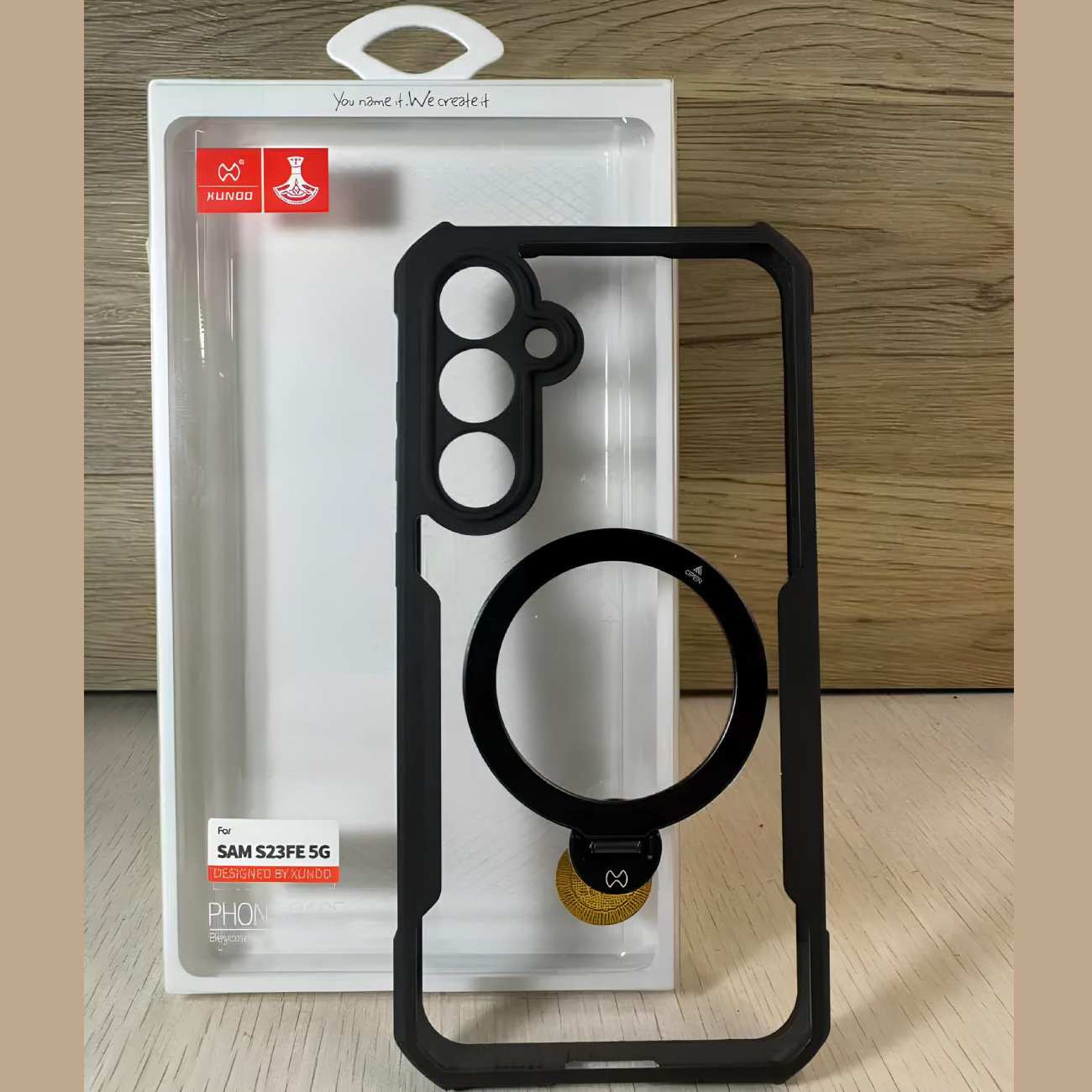 قاب مگ سیف حلقه انگشتی سامسونگ گلکسی اس 24 اف ای یاندو Beatle Holder