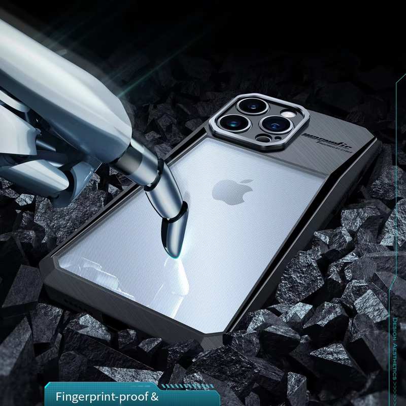قاب نیمه شفاف آیفون 13 پرومکس یاندو Cyber