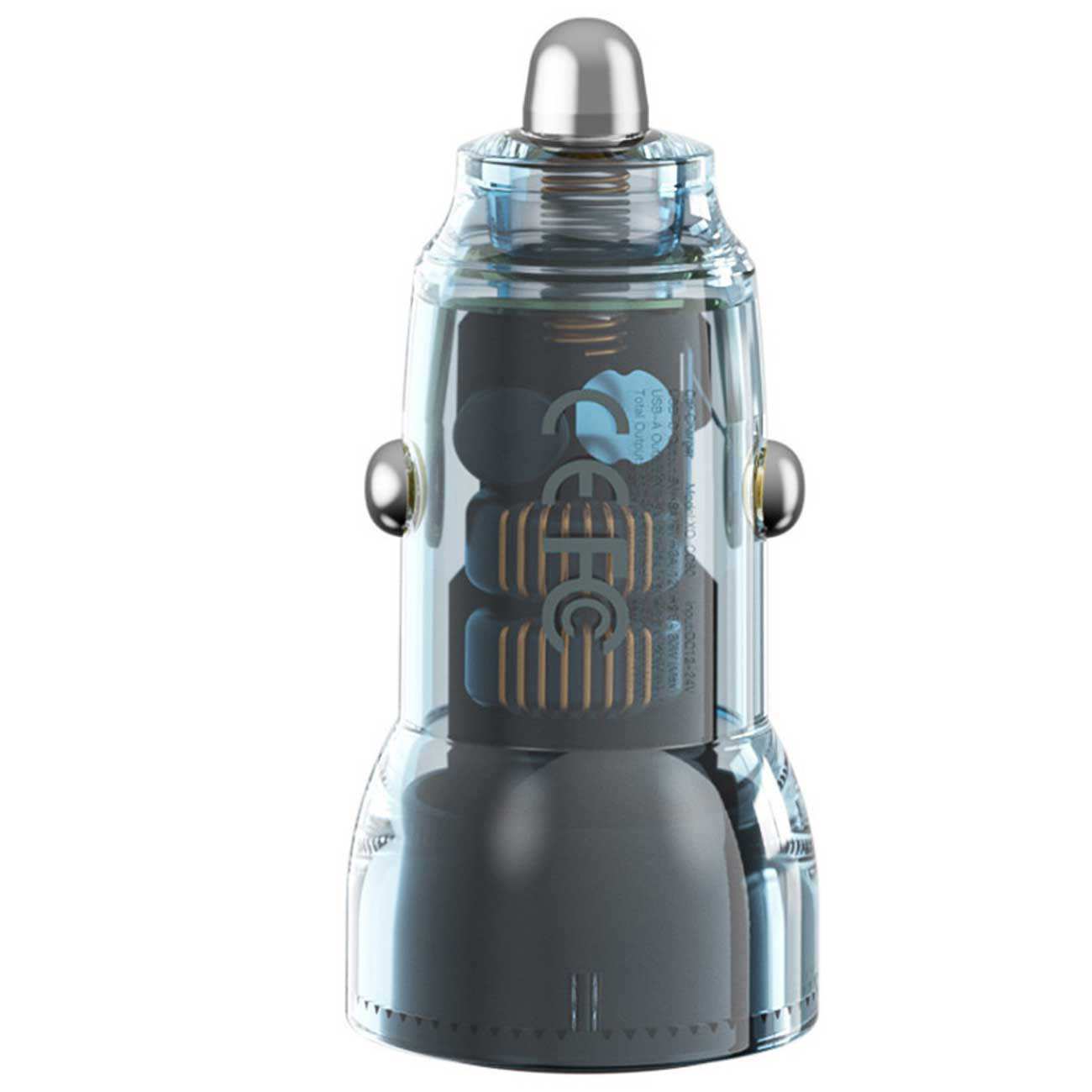 شارژر فندکی فست شارژ ماشین تایپ سی 60 وات 3 آمپر ایکس او CC60