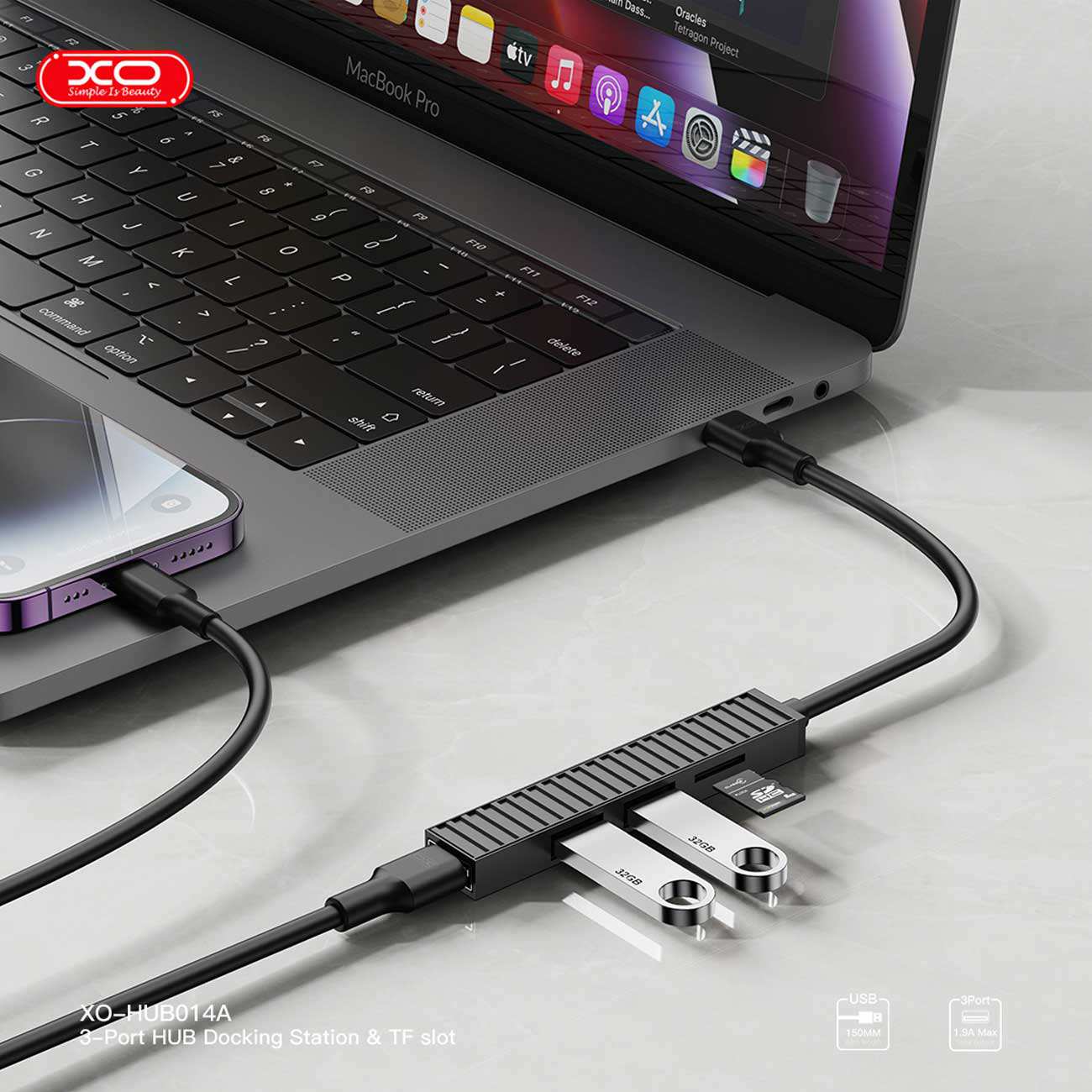 هاب یو اس بی ایکس او HUB014A