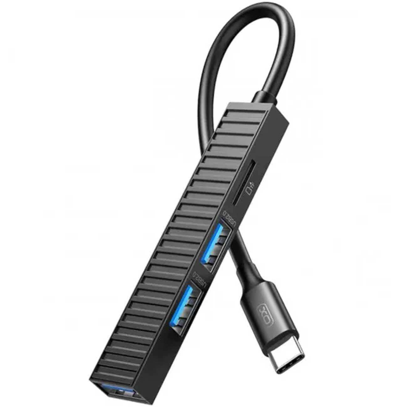 هاب تایپ سی 4 پورت ایکس او HUB014B