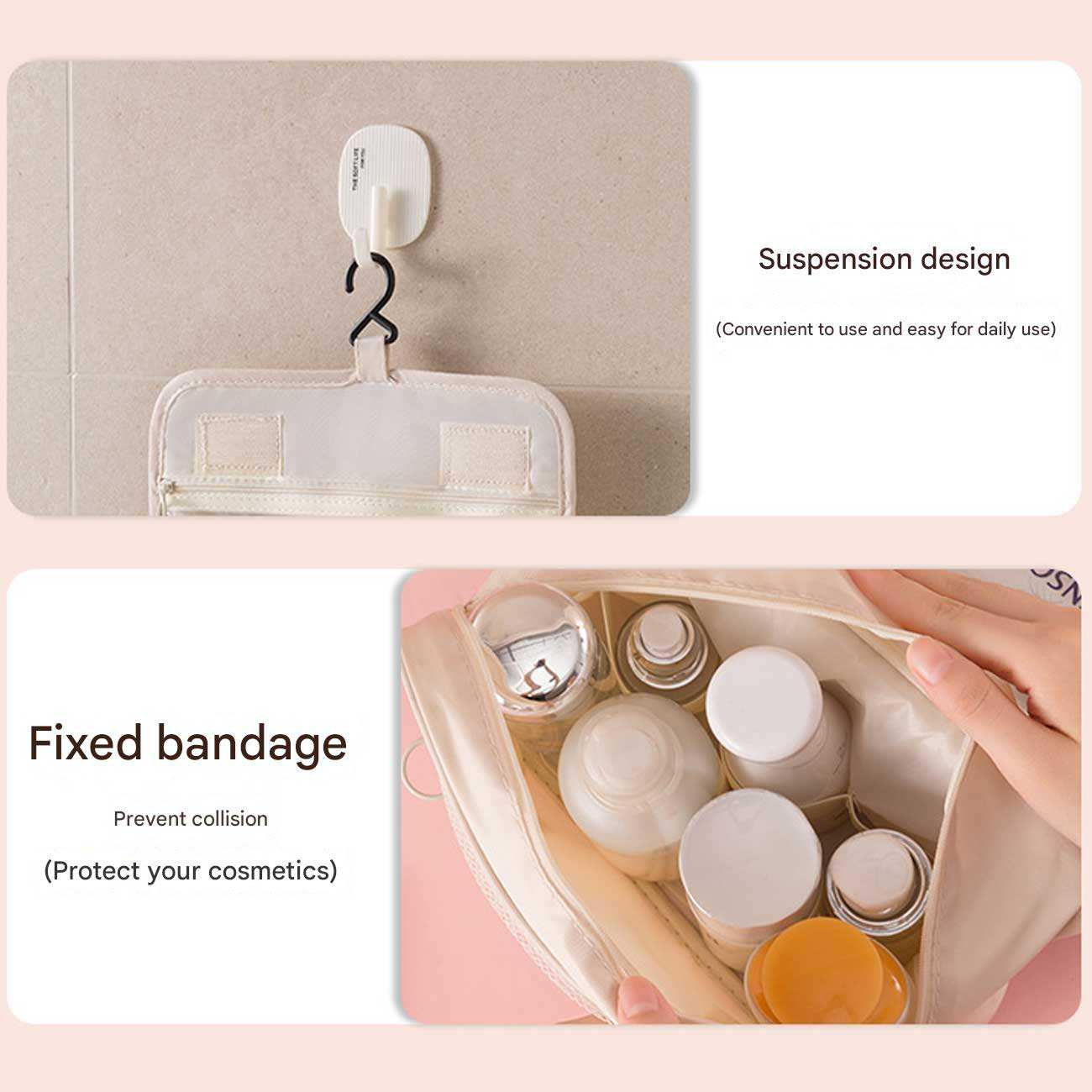 کیف لوازم آرایشی و بهداشتی مسافرتی New hook bag