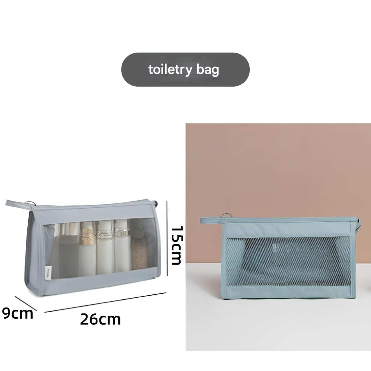 پک کیف نظم دهنده چمدان و ساک ضدآب مسافرتی (11 تکه) برلیانس large