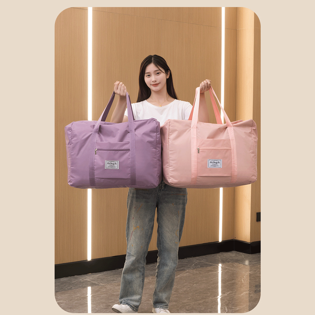 ساک مسافرتی و ورزشی تاشو برلیانس Folding travel bag
