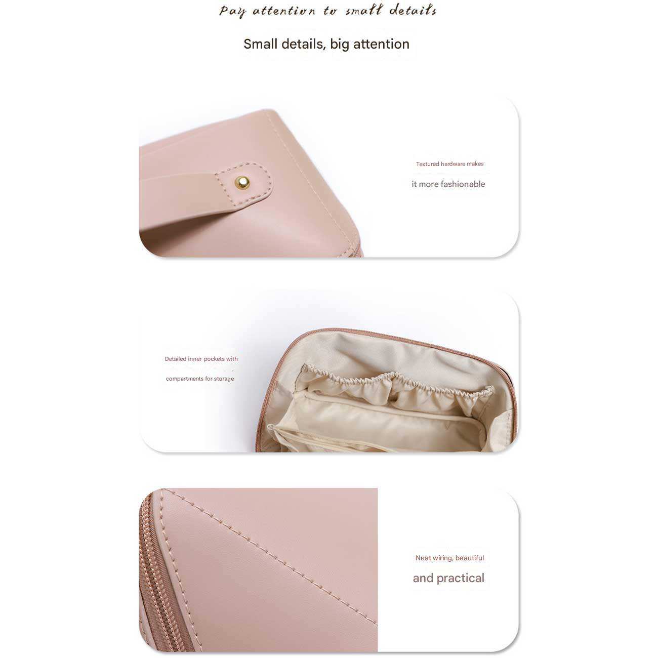 کیف لوازم آرایش مسافرتی چندمنظوره برلیانس Cloud Shell Bag