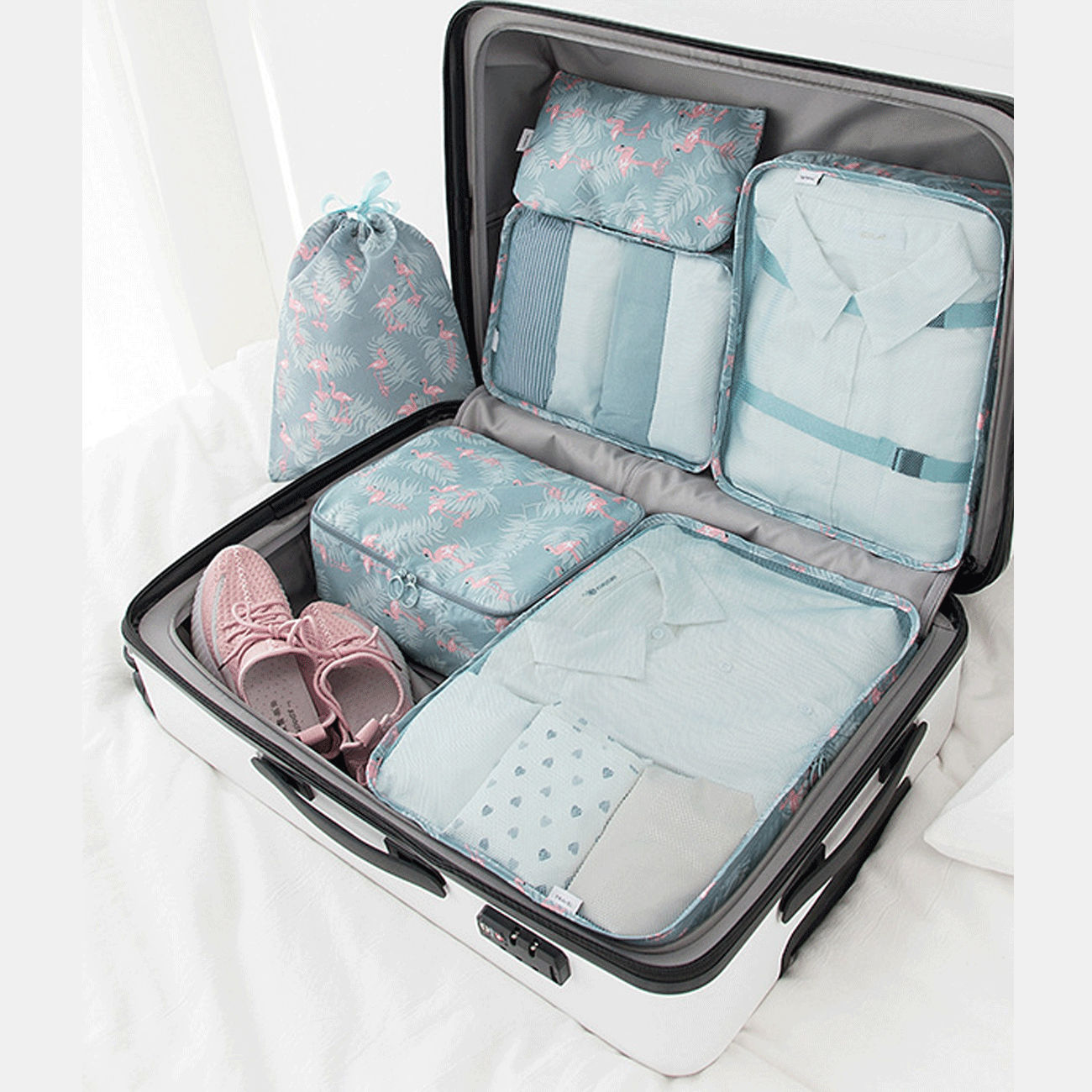 پک نظم دهنده چمدان و ساک برلیانس New travel storage bag
