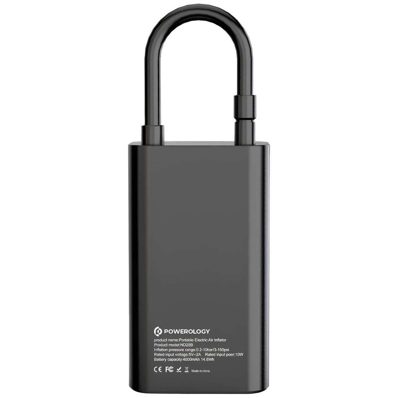 پمپ باد شارژی، پاوربانک و چراغ قوه پاورولوژی PP055 Ultra PPBCHA55