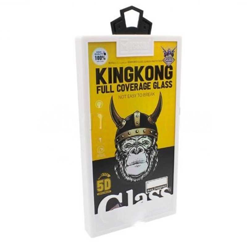 گلس شیشهای تمام پوشش گوشی آیفون 14 پرو موکوسون KINGKONG
