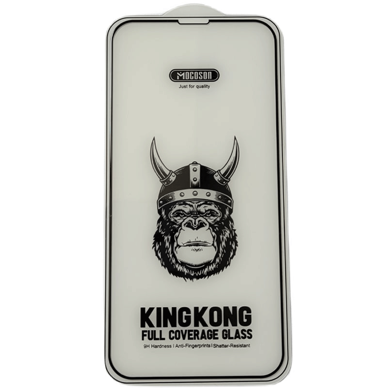 گلس شیشه ای تمام چسب آیفون 13/13 پرو موکوسون KINGKONG