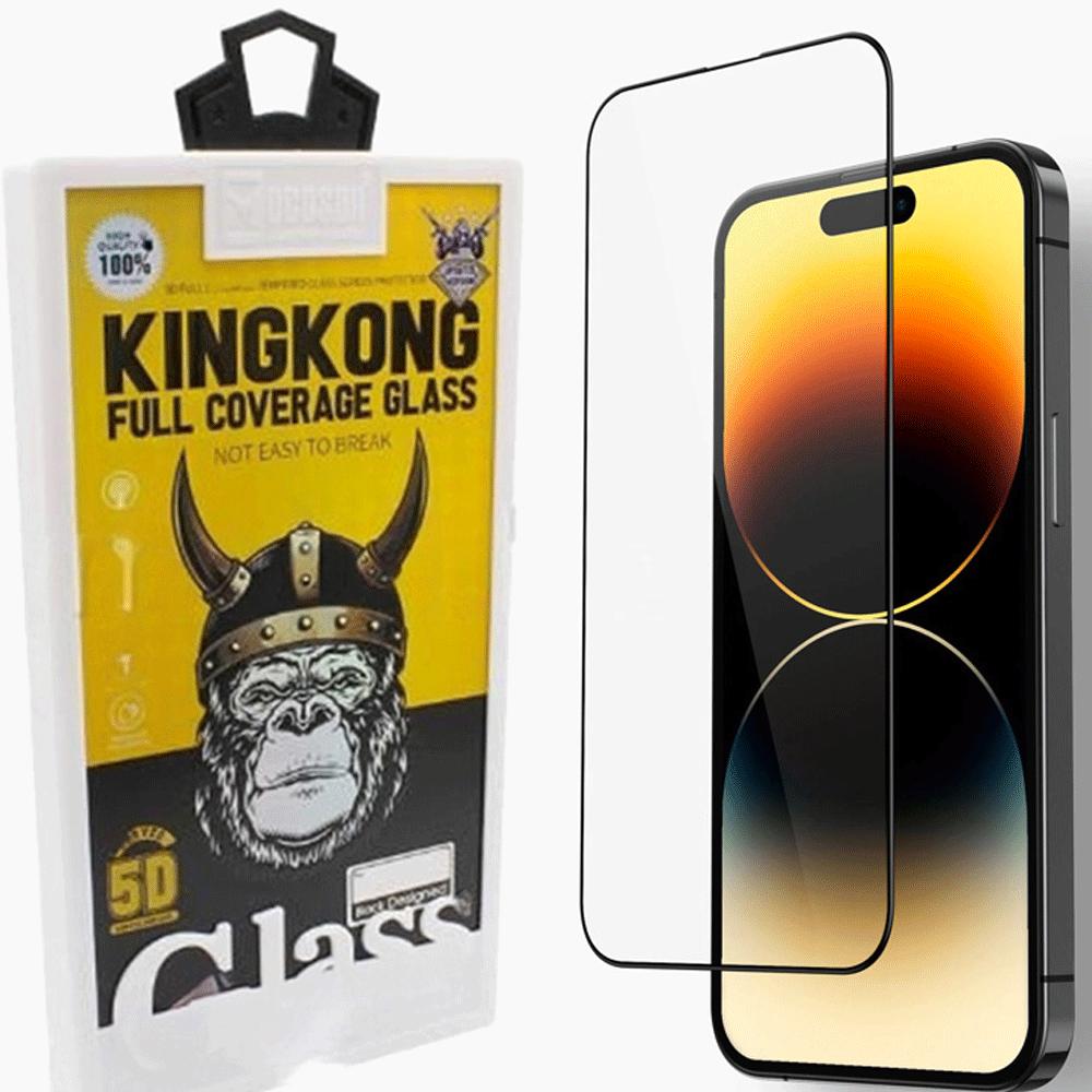گلس شیشهای تمام پوشش گوشی آیفون 11 پرومکس موکوسون KINGKONG