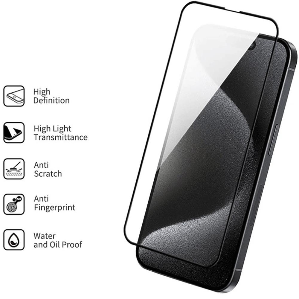 گلس شیشهای تمام پوشش گوشی آیفون 11 پرومکس موکوسون KINGKONG