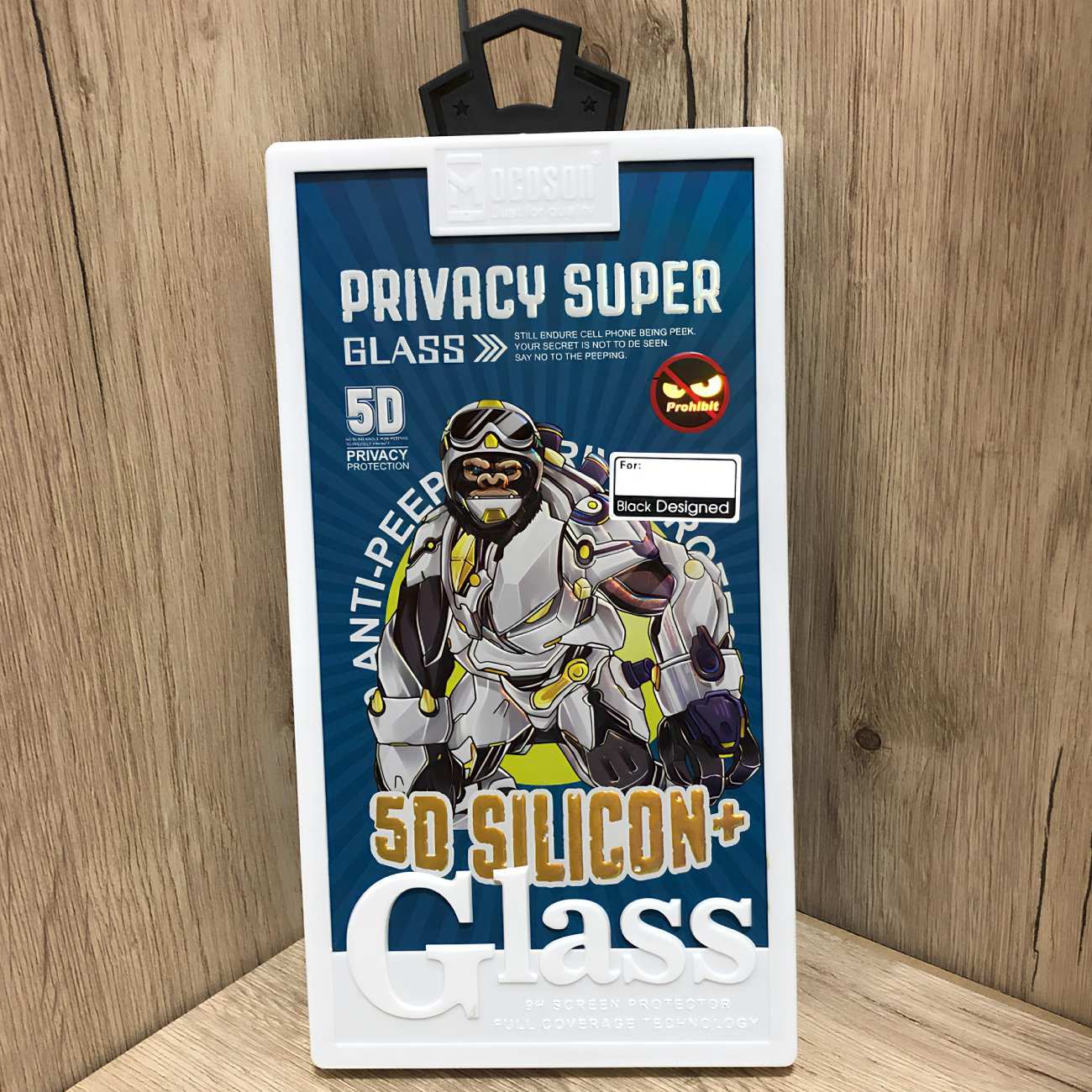 گلس پرایویسی گوشی آیفون 16 پرومکس 5 بعدی موکوسون 5D