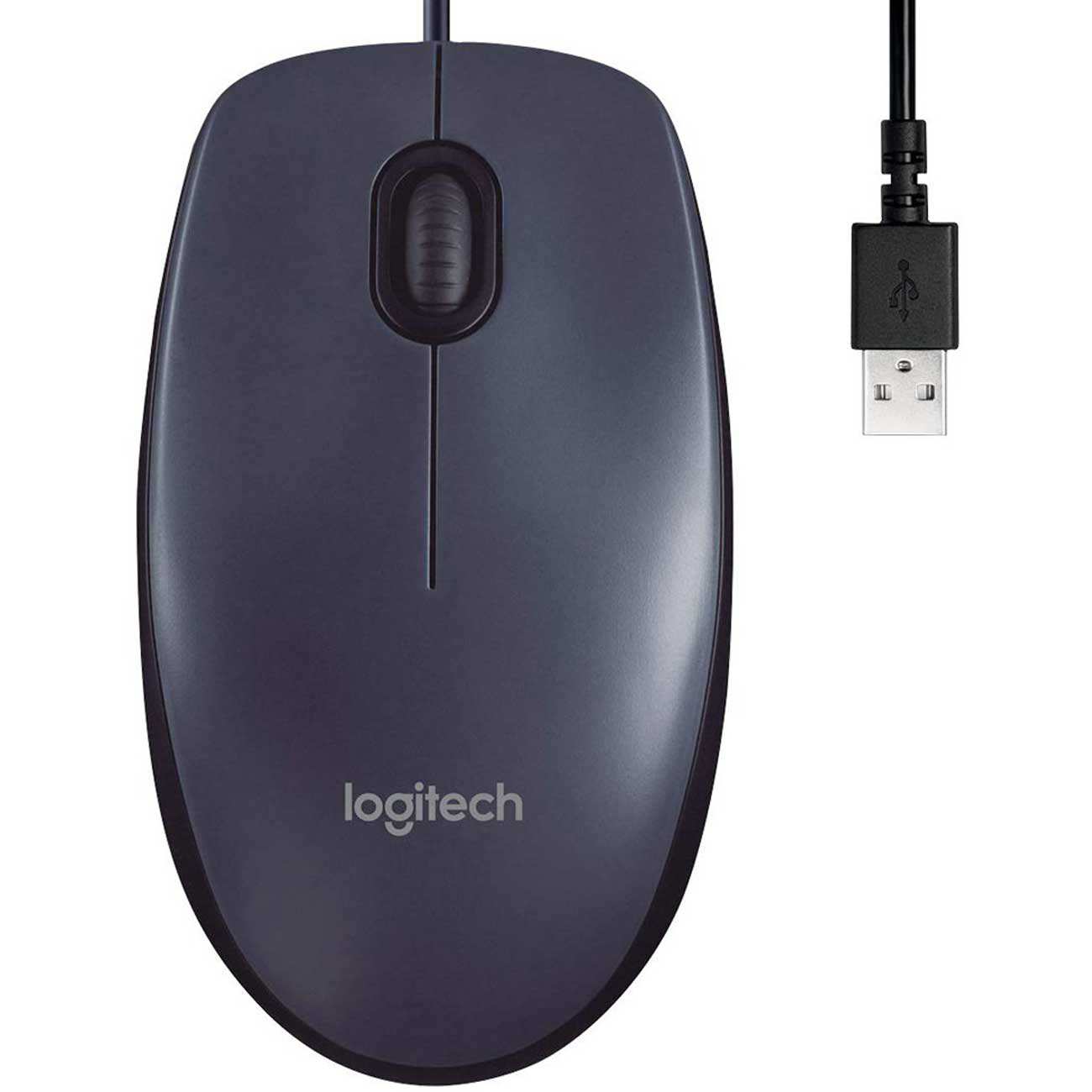 موس سیمی یو اس بی اپتیکال لاجیتک M100R