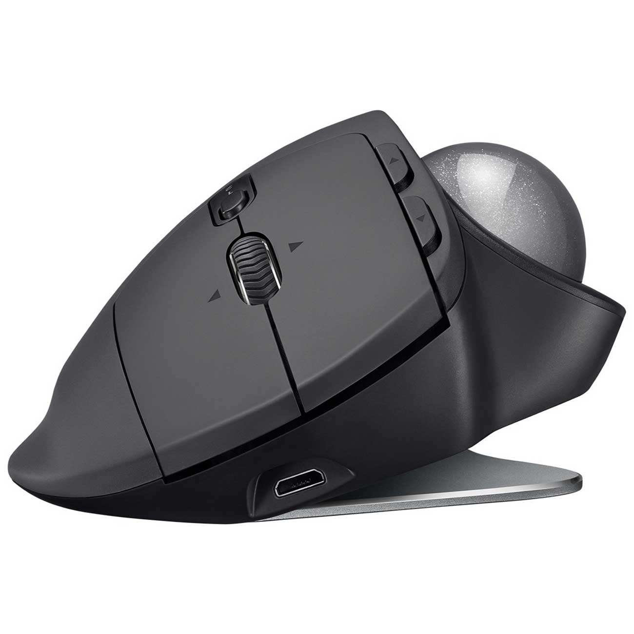 موس ترک بال بی سیم دو حالته لاجیتک MX Ergo Graphite