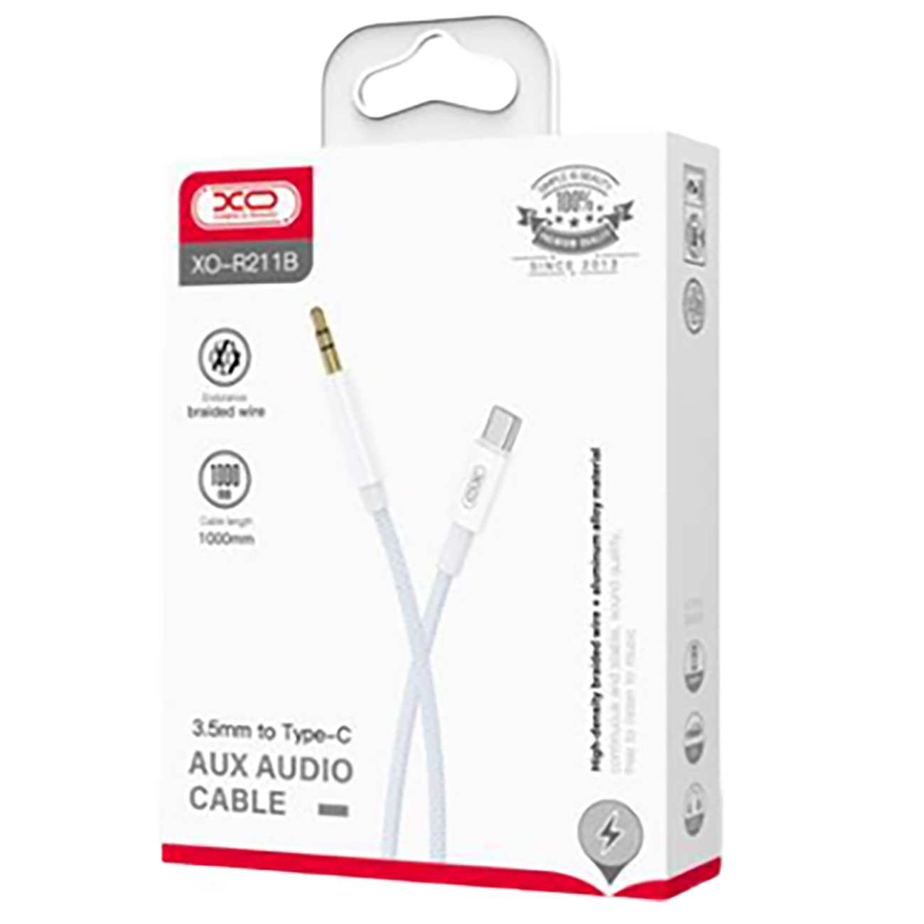 کابل تبدیل صدای جک 3.5میلی متری به تایپ سی ایکس او R211B