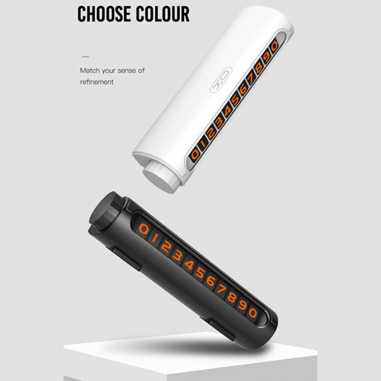 دستگاه اعلام شماره تلفن پارک موقت خودرو ایکس او C45