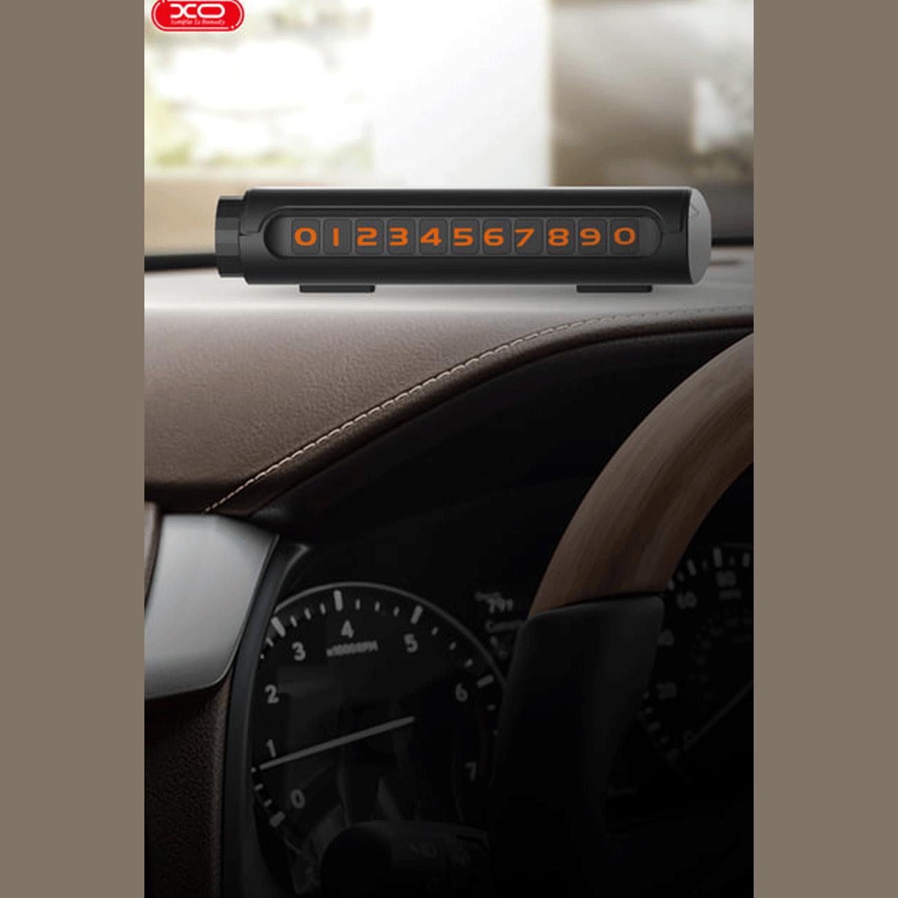 دستگاه اعلام شماره تلفن پارک موقت خودرو ایکس او C45