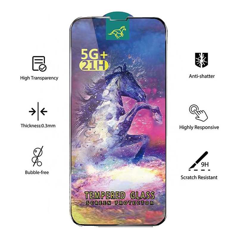 گلس گوشی آیفون 13 و آیفون 13پرو هورس Horse