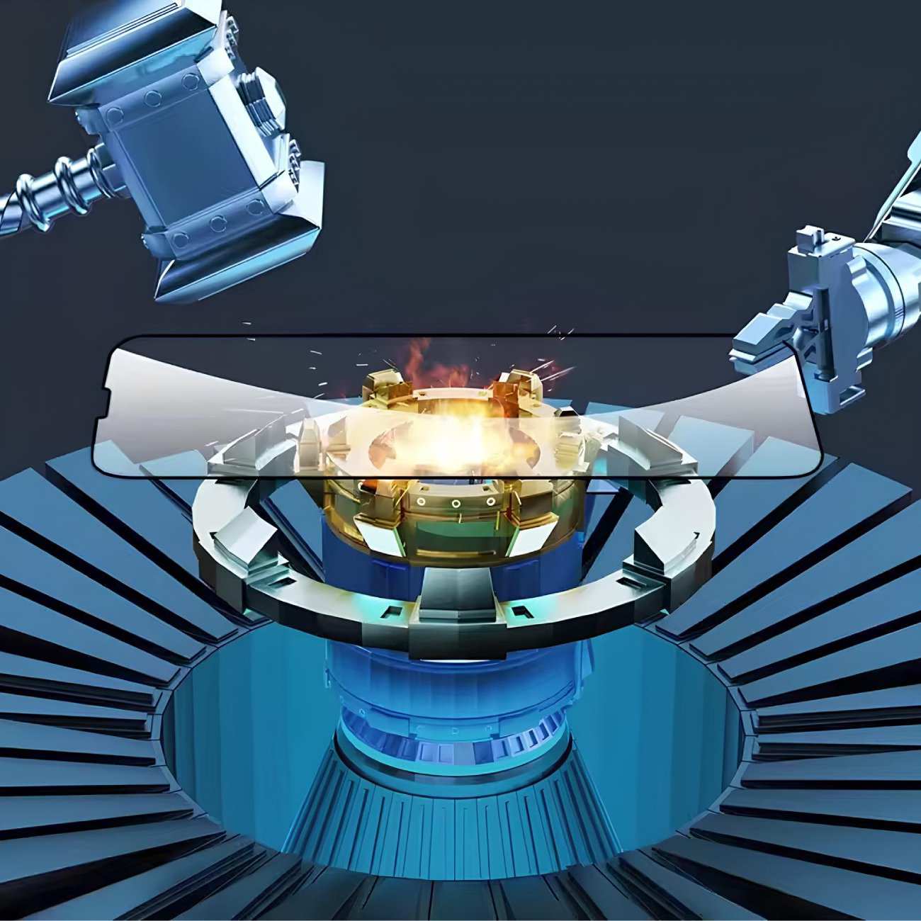 گلس شیشه ای تمام صفحه سامسونگ گلکسی A34 فایو جی هورس 5G+ 21H