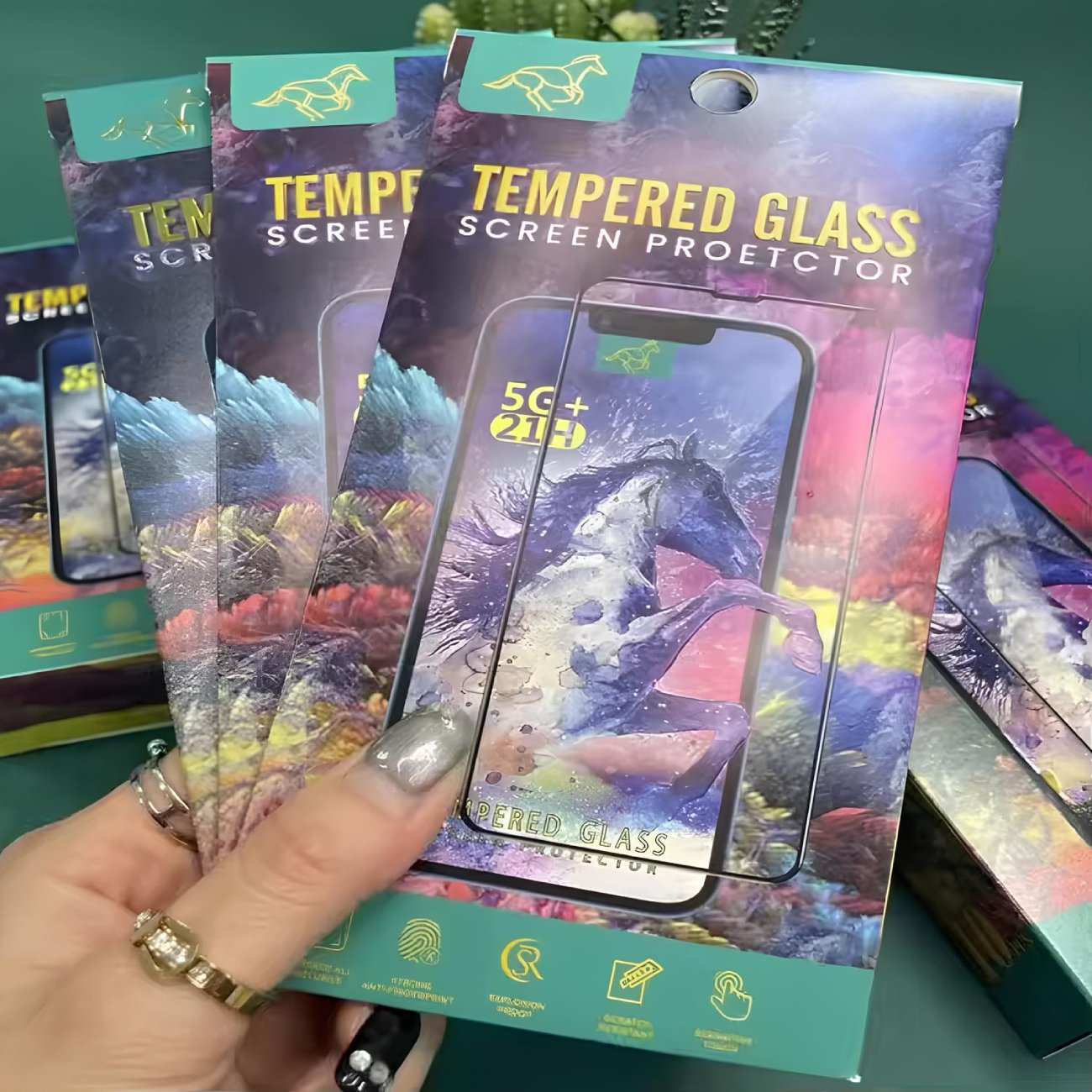 گلس شیشه ای تمام صفحه سامسونگ گلکسی A34 فایو جی هورس 5G+ 21H