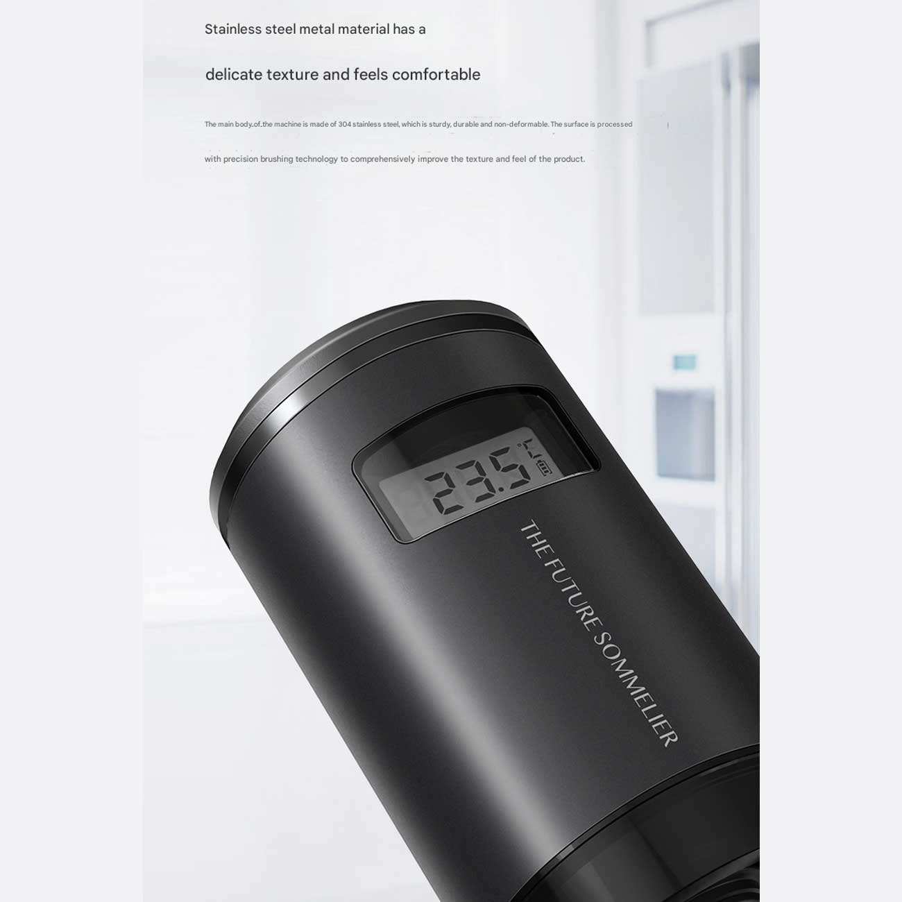 دستگاه وکیوم درب بطری شارژی سرکل جوی TFS-004