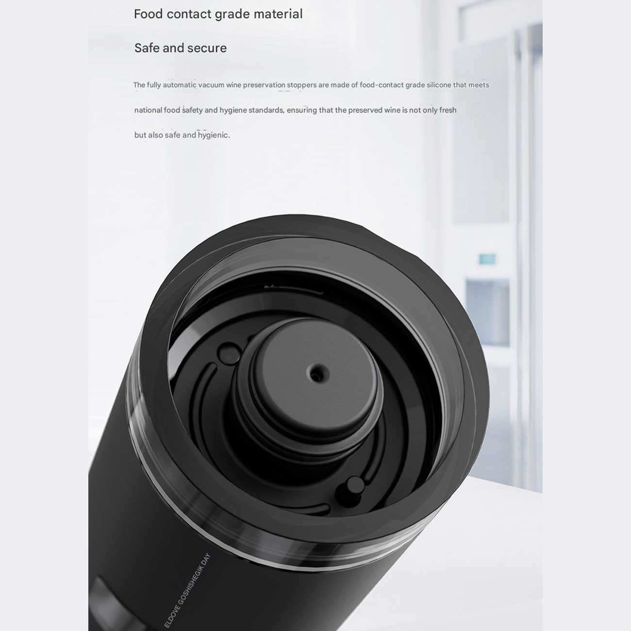دستگاه وکیوم درب بطری شارژی سرکل جوی TFS-004
