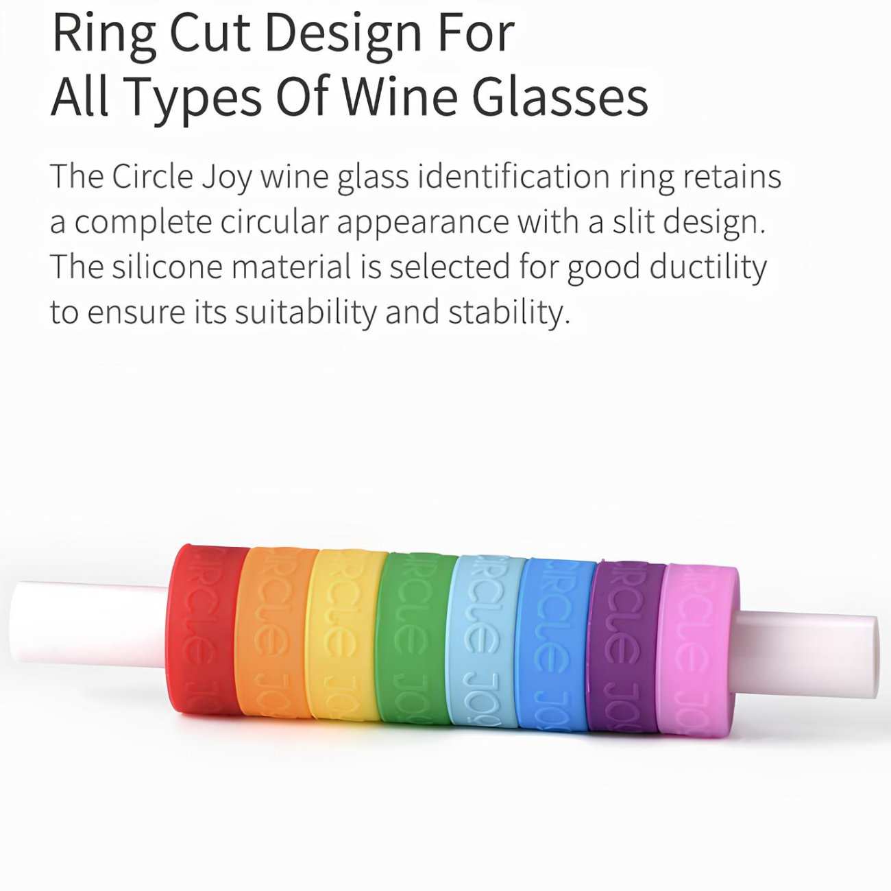 حلقه  رنگی شناسایی لیوان  شیائومی (8 عددی) CJ-SBH01