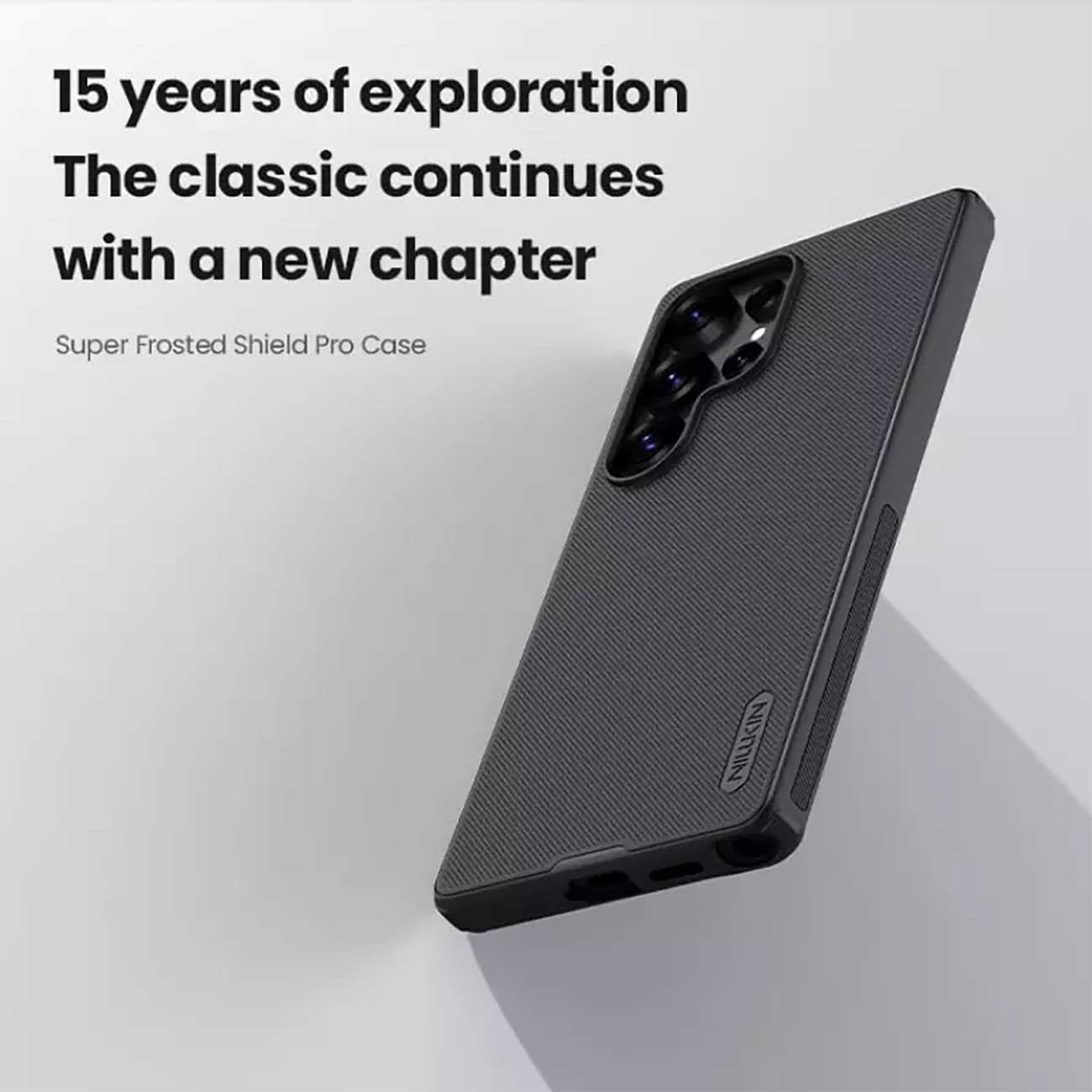 قاب محافظ گوشی سامسونگ گلکسی اس 25 اولترا نیلکین Super Frosted Shield Pro Matte