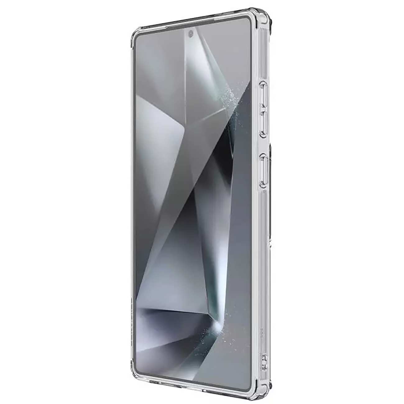 قاب محافظ ژله ای شفاف سامسونگ گلکسی اس 25 اولترا نیلکین Nature TPU Pro