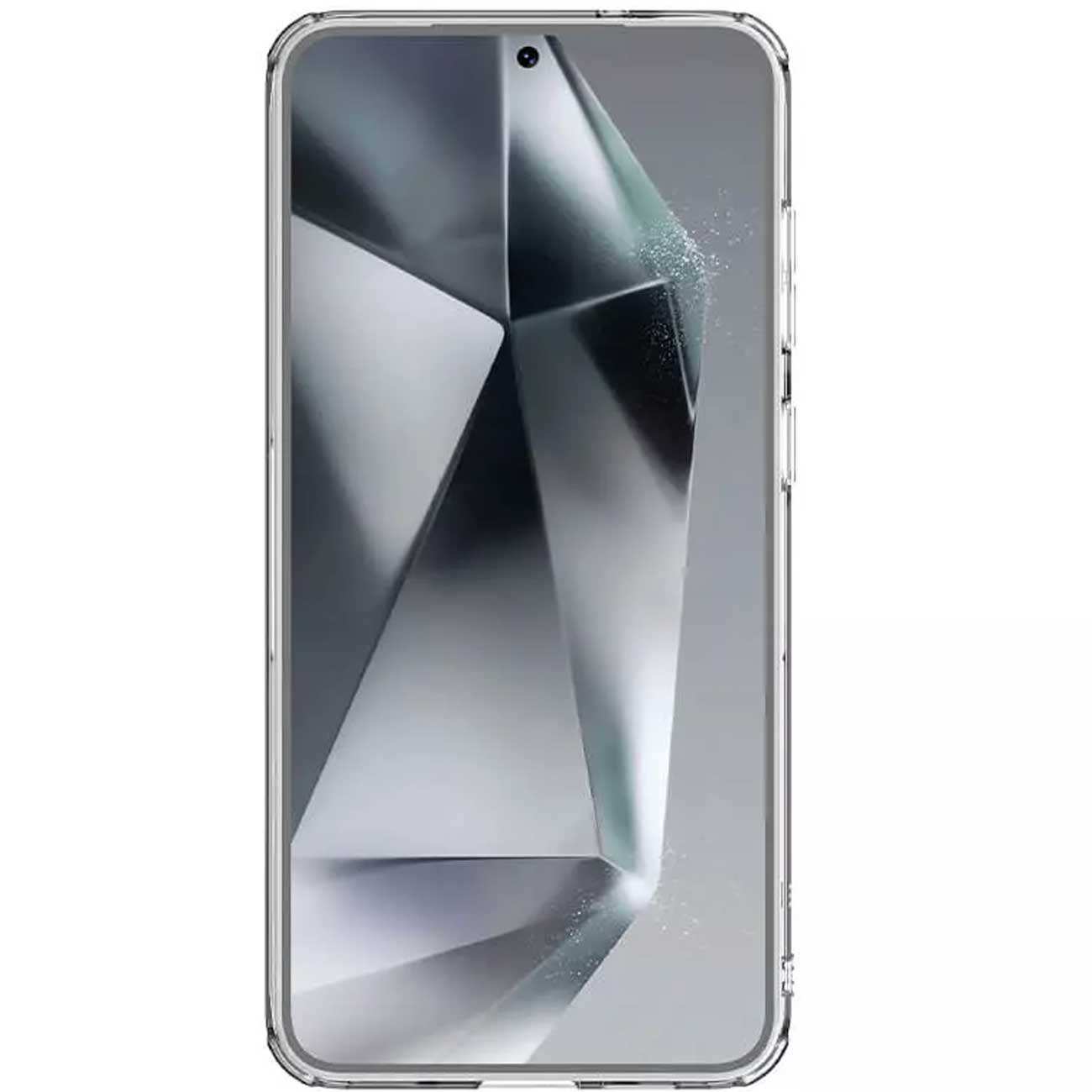 قاب شفاف بافردار گوشی سامسونگ گلکسی اس 25 پلاس نیلکین Nature TPU Pro