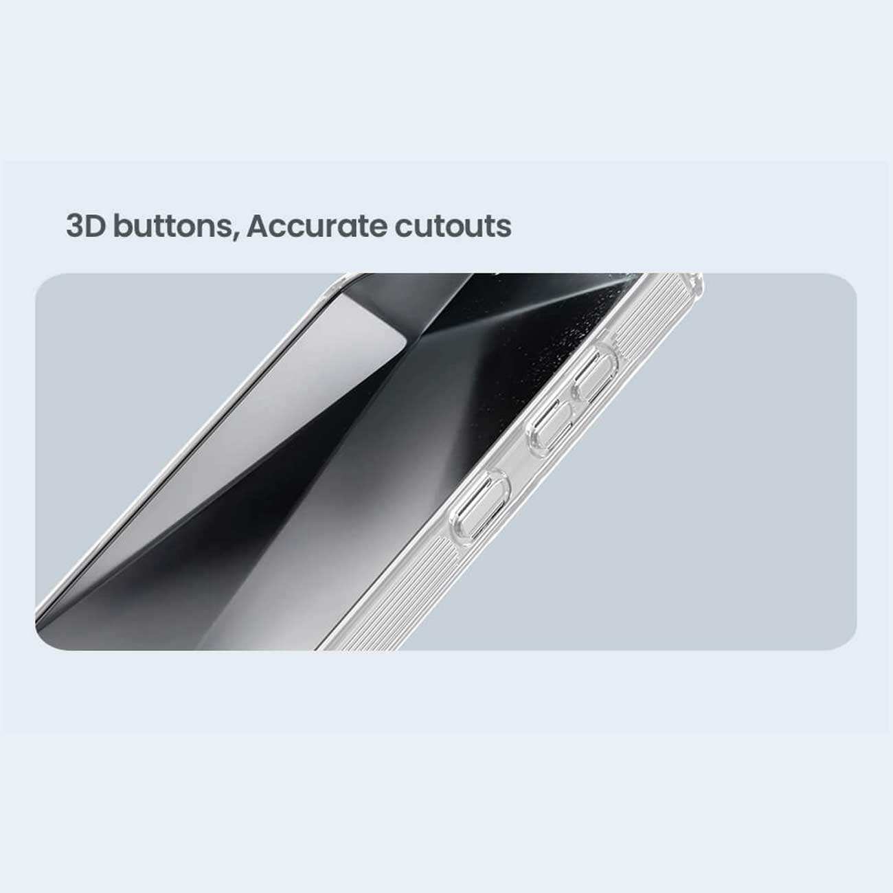 قاب شفاف مگنتی گوشی سامسونگ گلکسی اس 25 نیلکین Nature TPU Pro