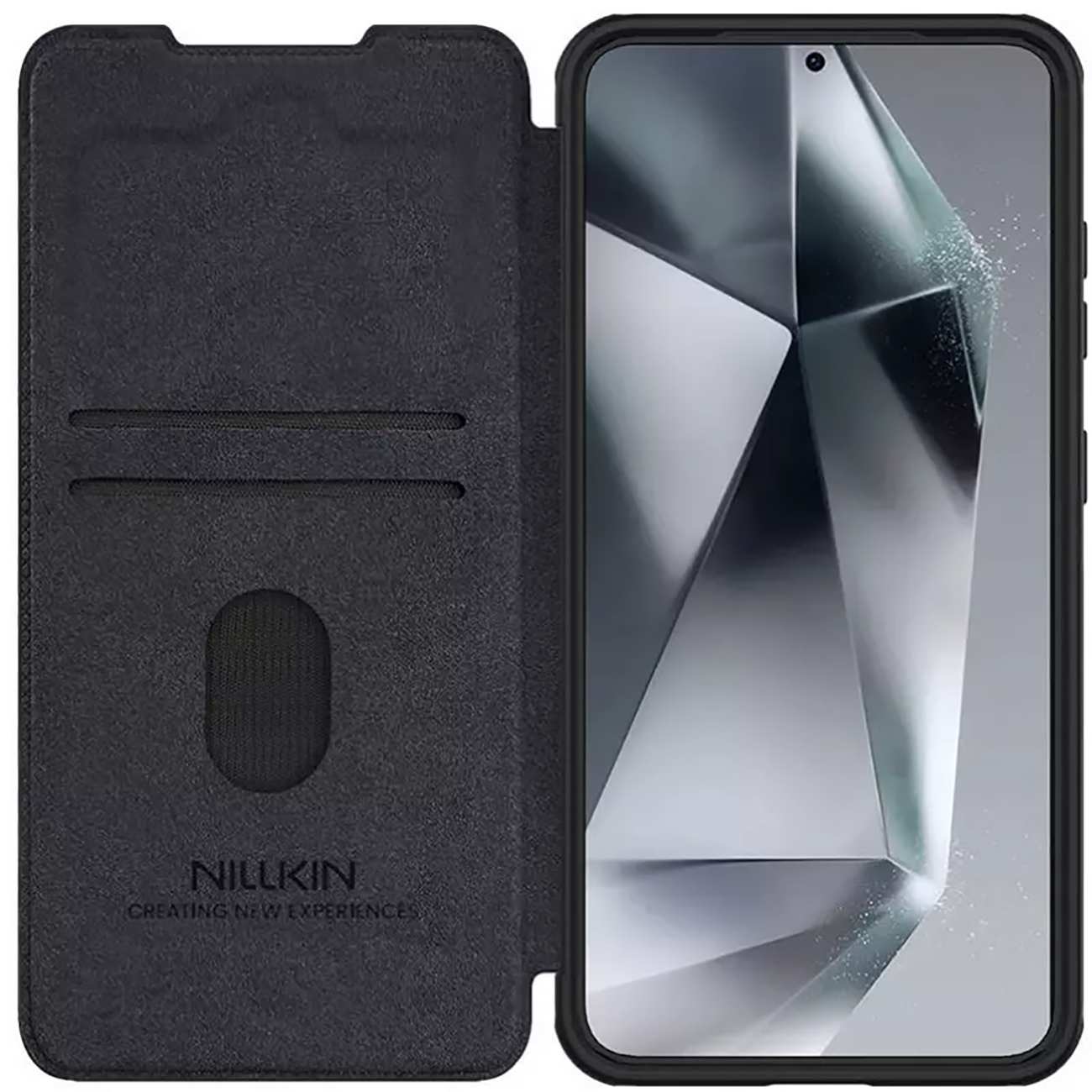 کاور کتابی سامسونگ گلکسی اس 25 نیلکین Qin Pro Leather case