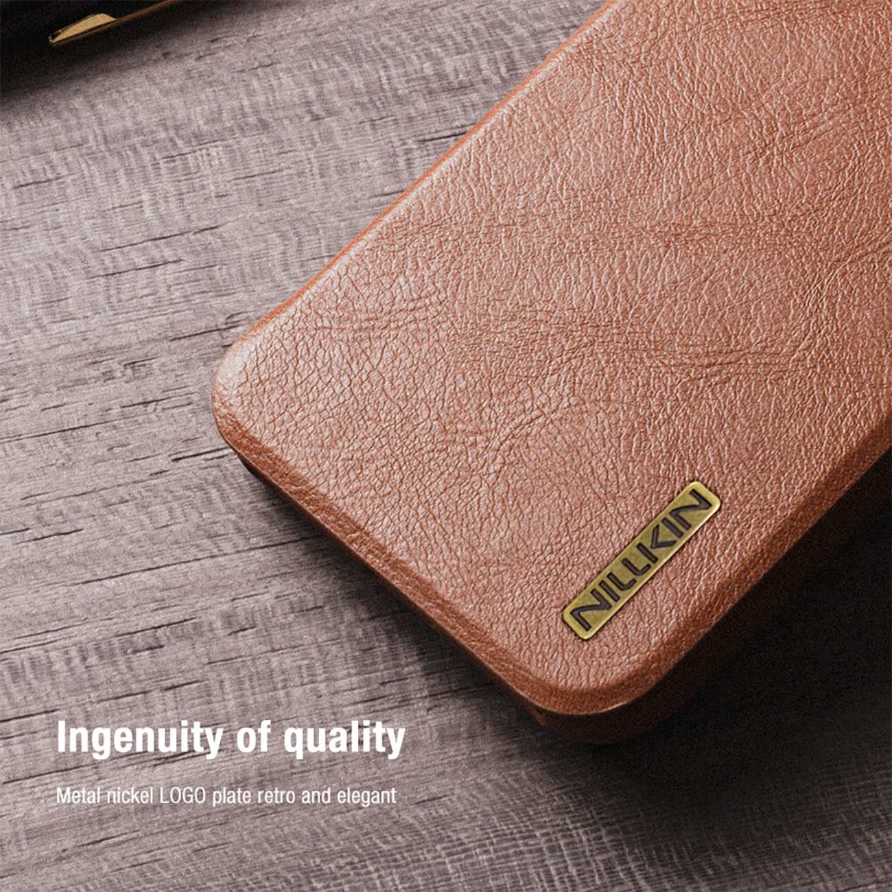 کاور کتابی سامسونگ گلکسی اس 25 نیلکین Qin Pro Leather case