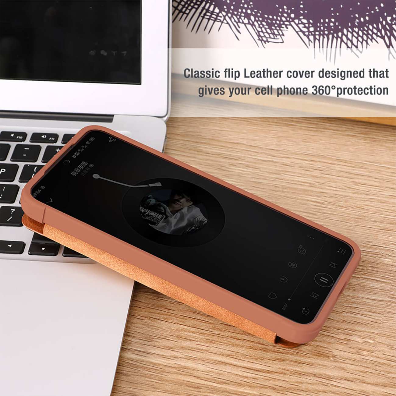 کاور کتابی سامسونگ گلکسی اس 25 نیلکین Qin Pro Leather case