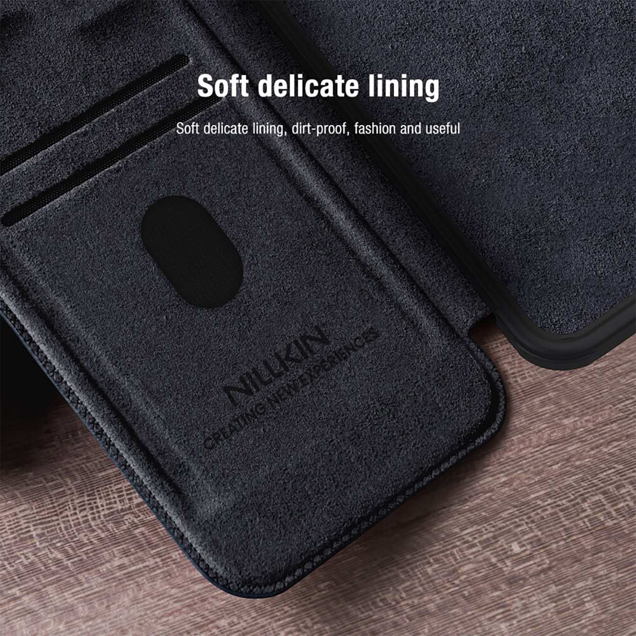 کاور کتابی سامسونگ گلکسی اس 25 پلاس نیلکین Qin Pro Leather case