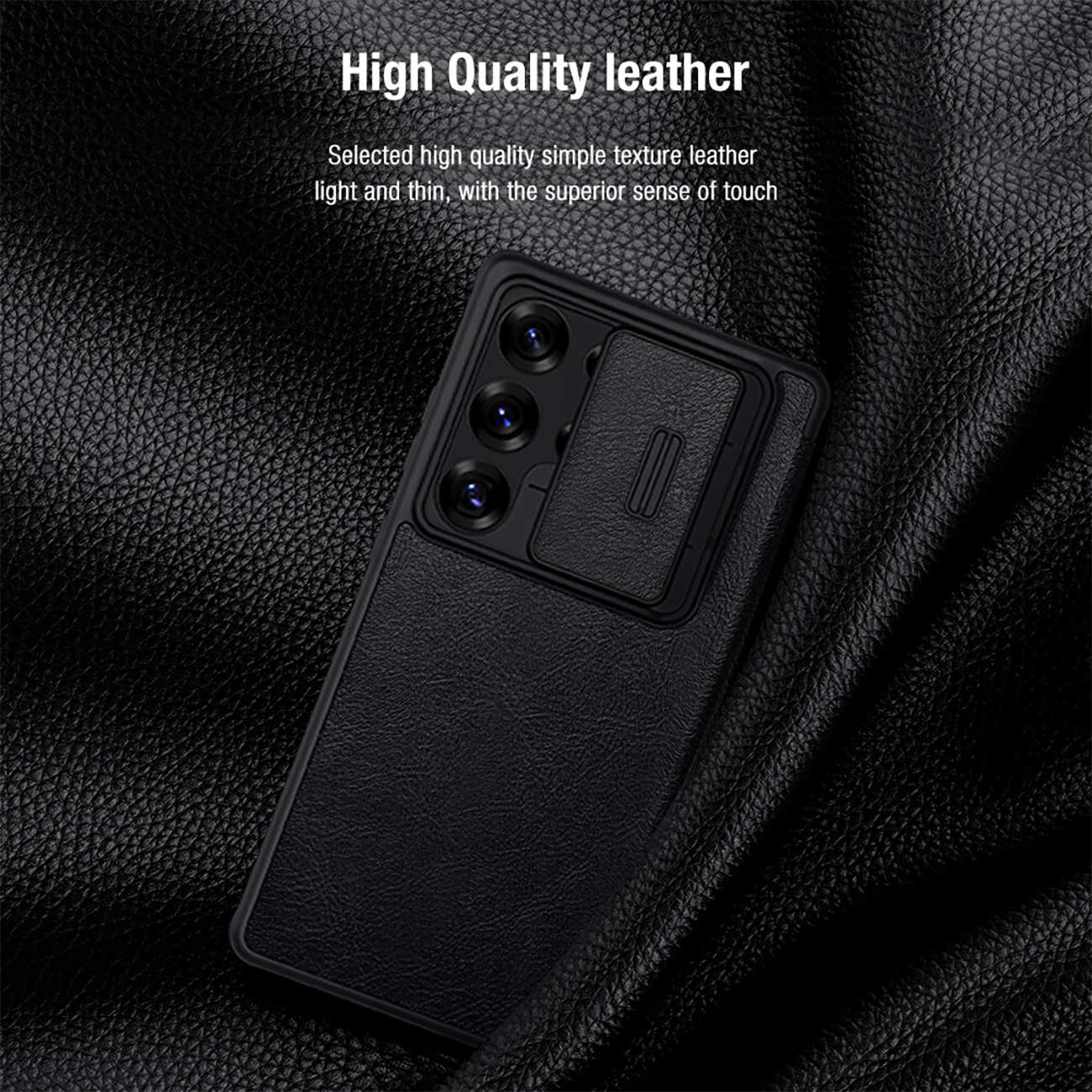 قاب کلاسوری گوشی سامسونگ گلکسی اس 25 اولترا نیلکین Qin Pro Leather