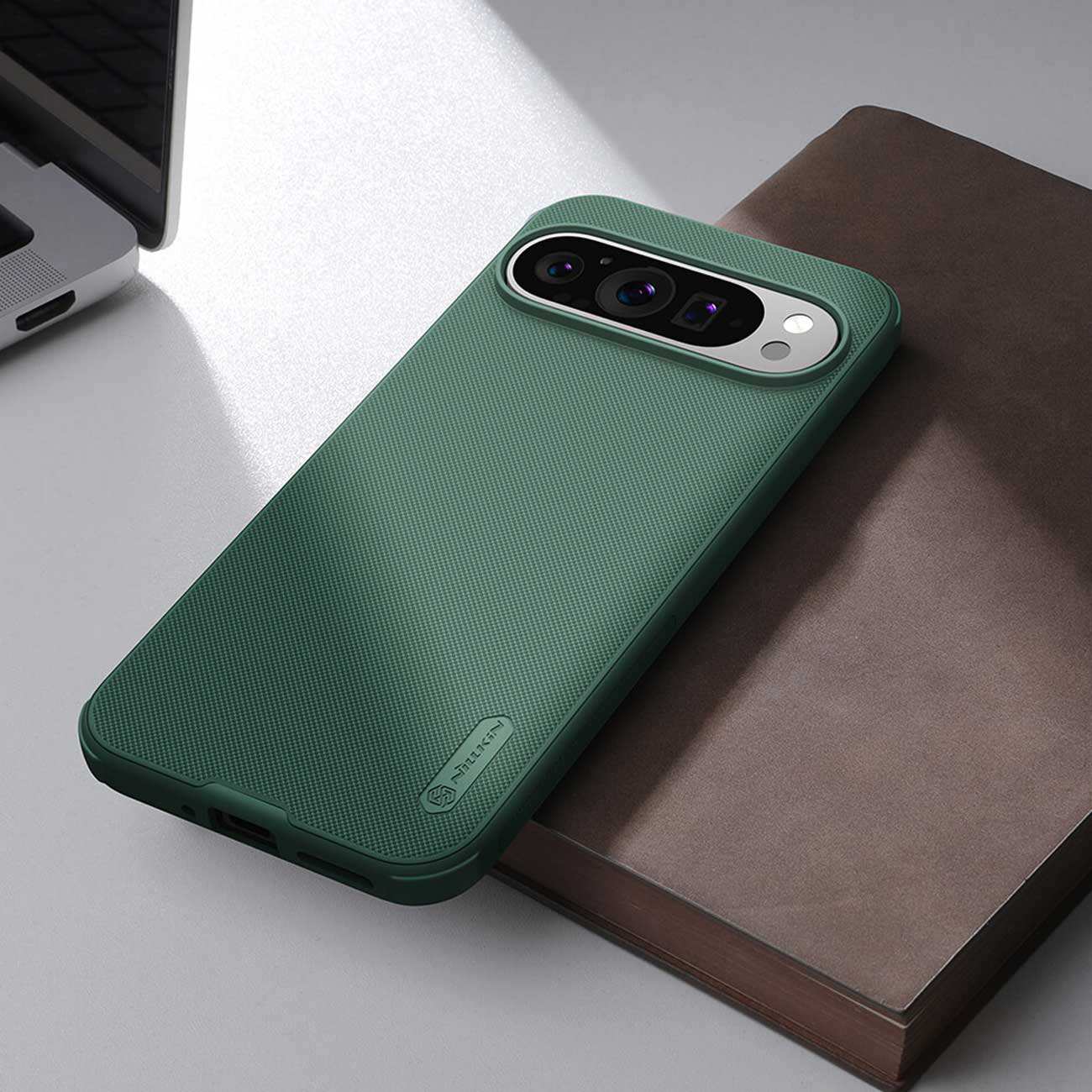 قاب گوشی گوگل پیکسل 9 و گوگل پیکسل 9 پرو نیلکین Super Frosted Shield Pro