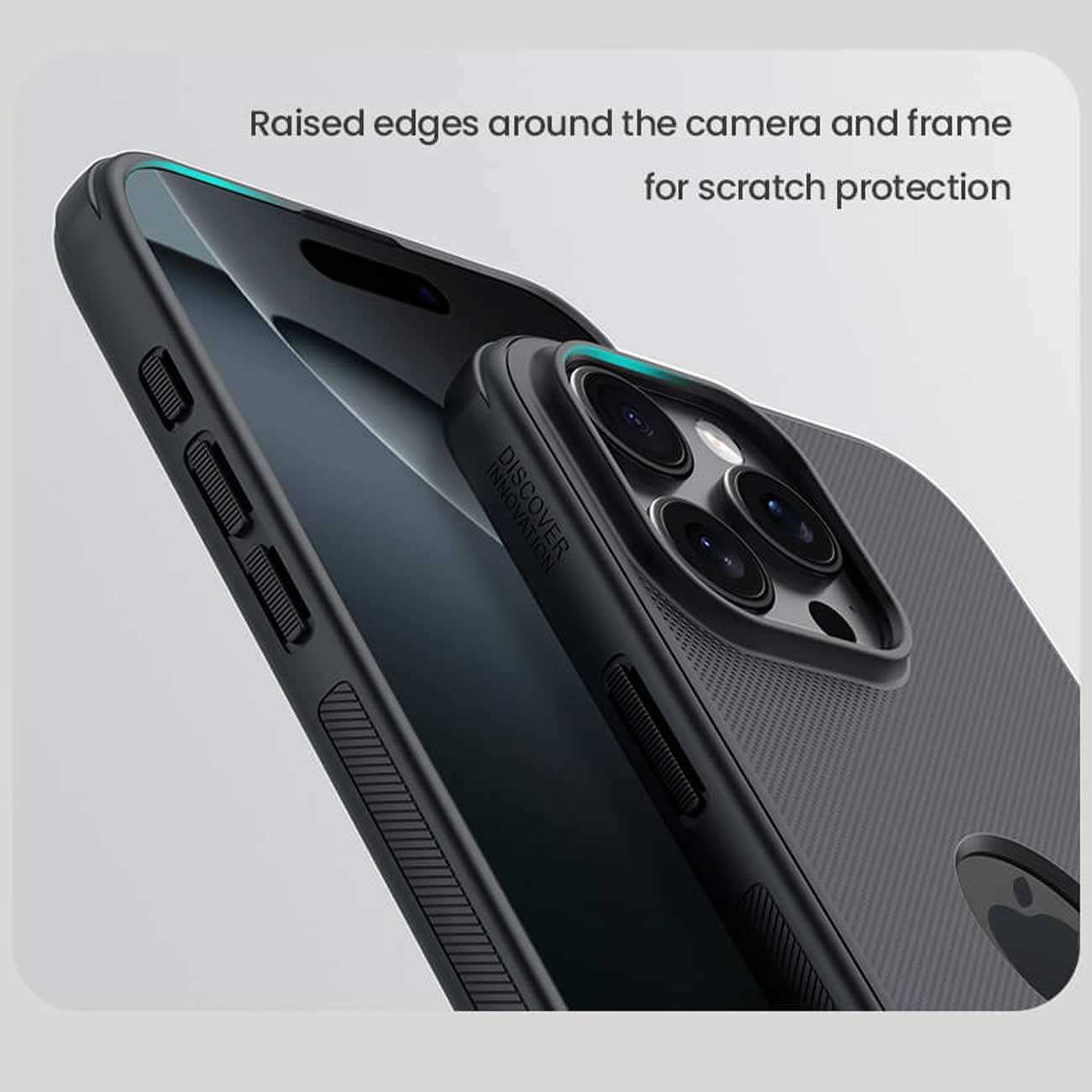 قاب گوشی آیفون 16 پرومکس نیلکین Super Frosted Shield Pro