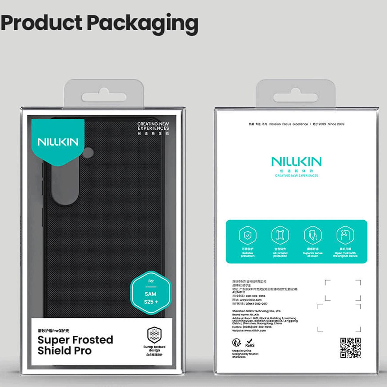 قاب گوشی سامسونگ Galaxy S25 plus نیلکین Shield Pro