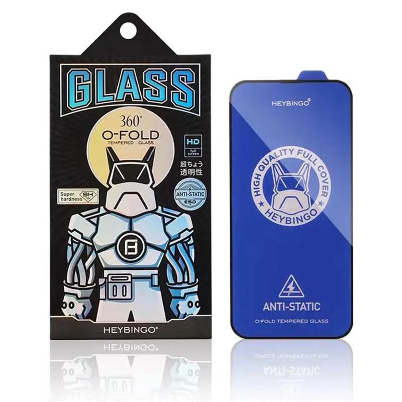 گلس آنتی استاتیک شفاف آیفون 16 پرو HEYBINGO