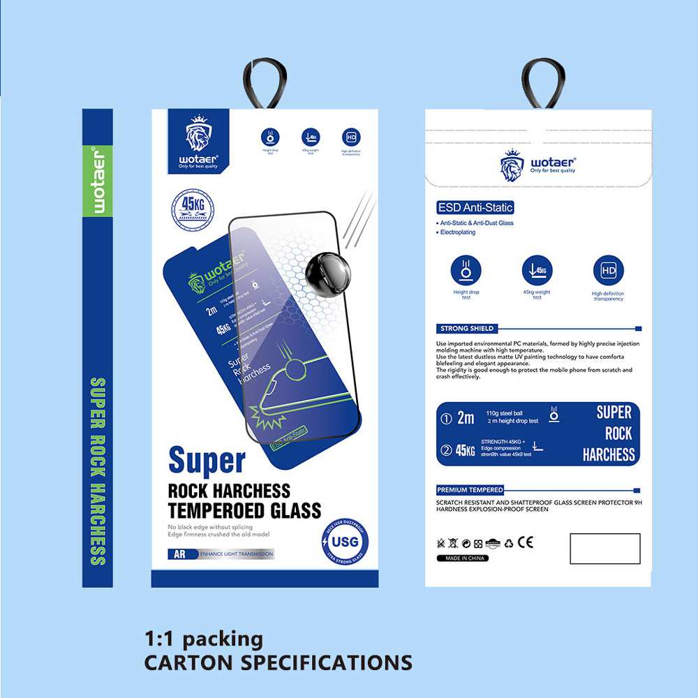 گلس ضد ضربه آیفون 11 پرومکس WOTAER