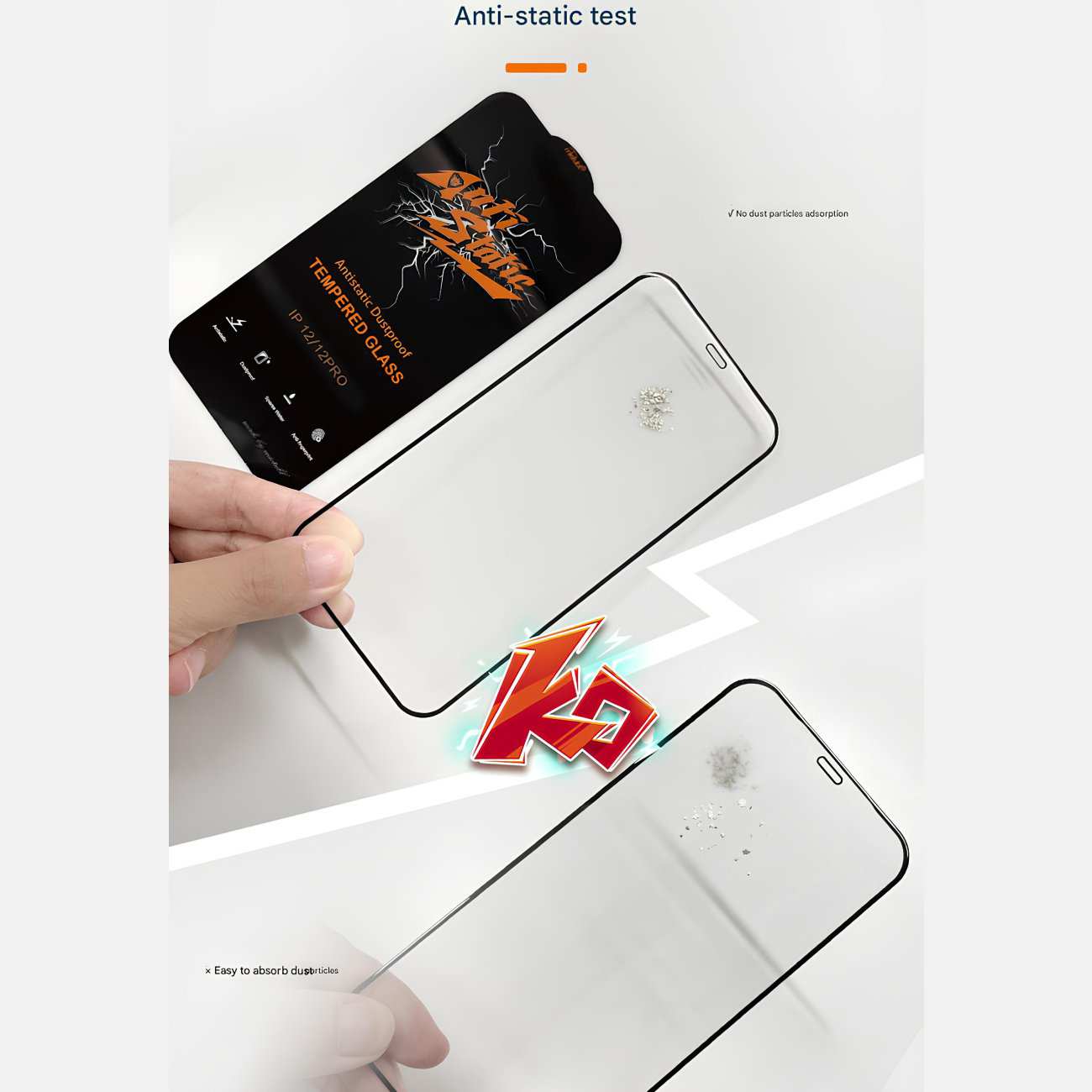 گلس شیشهای آنتی استاتیک سامسونگ گلکسی S24 اولترا میتوبل Anti-Static