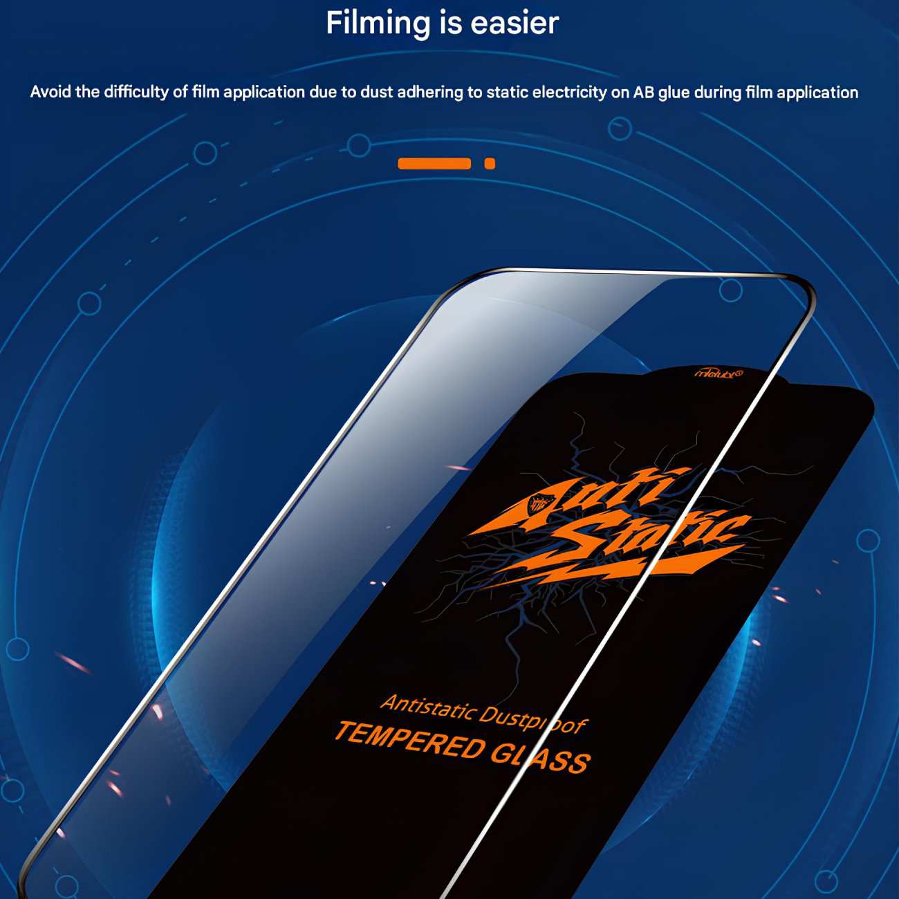 گلس شیشهای آنتی استاتیک سامسونگ گلکسی S24 اولترا میتوبل Anti-Static